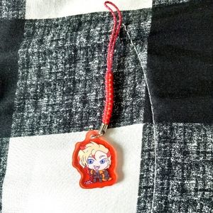 V-Tuber Phone Charm